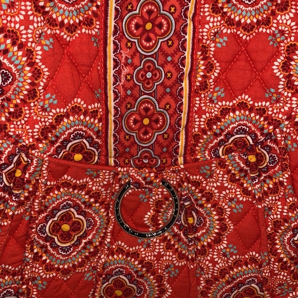 Vera Bradley Paprika Orange cross body purse NWOT - Picture 4 of 9